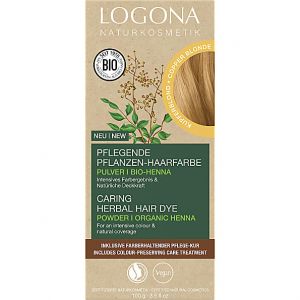 Logona Poudre Colorante pour Cheveux Blond Cuivre