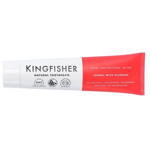 Kingfisher - Dentifrice au Fenouil Avec Fluor
