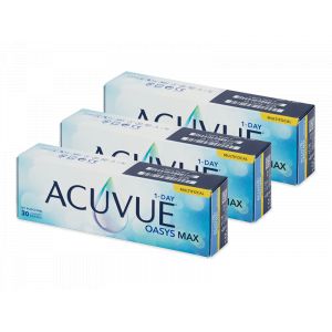 Acuvue Oasys Max 1-Day Multifocal (90 lentilles)