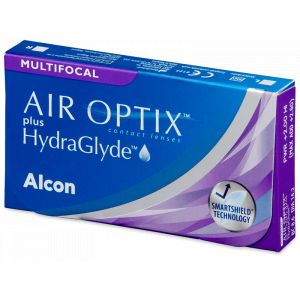 Air Optix plus HydraGlyde Multifocal (6 lentilles)