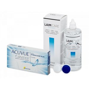 Acuvue Oasys (6 lentilles) + Laim-Care 400ml