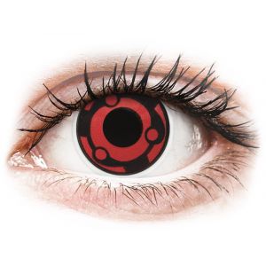 Lentilles de contact ColorVue Crazy Rouge Madara