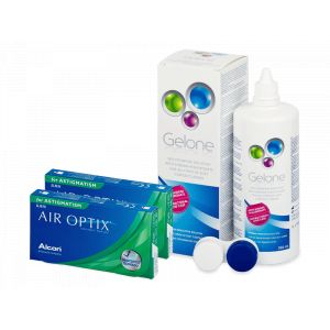 Air Optix for Astigmatism (2x3 lentilles) + Gelone 360 ml