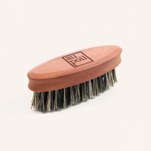 Brosse à barbe petit format AU POIL - Noir