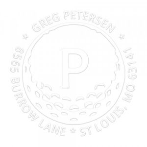 Pince &agrave; gaufrer monogramme ronde - Golf