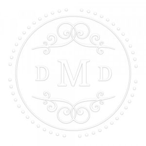 Pince &agrave; gaufrer monogramme ronde - Fantaisie