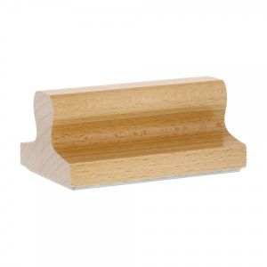 Tampon sac papier - Tampons bois personnalis&eacute; - 80 x 90 mm - 15 lignes