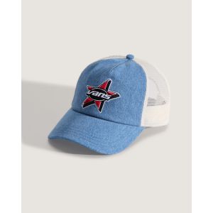 Vans - Casquette trucker Marked Jockey, Homme, Bleu, Taille: Taille unique
