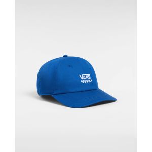 Vans - Casquette jockey Court Side Curved Bill, Homme, Bleu, Taille: Taille unique