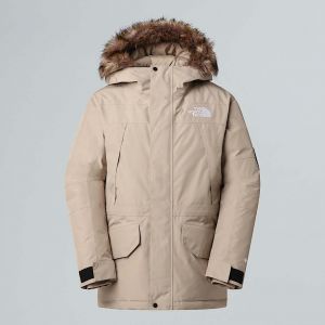 The North Face Parka En Duvet Mcmurdo Gore-tex&reg; Double &Eacute;paisseur Pour Homme Mushroom Grey Taille M male