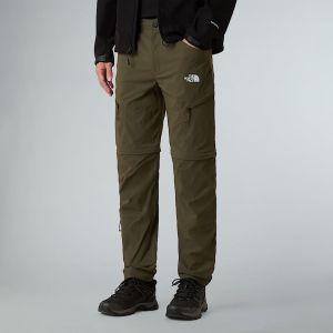 The North Face Pantalon Convertible Fusel&eacute; Exploration Pour Homme New Taupe Green Taille  male