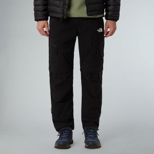 The North Face Pantalon Convertible Fusel&eacute; Exploration Pour Homme Tnf Black Taille  male