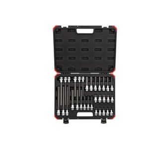 Jeu d''embouts de cl&eacute; &agrave; douille &agrave; vis rouge, 1/2", Cl&eacute;s mixtes &agrave; cliquet