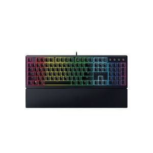 Ornata V3 clavier USB QWERTZ Allemand Noir, clavier gaming