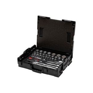 Jeu de cl&eacute;s &agrave; douille et d''embouts 1/4" et 1/2", Cl&eacute;s mixtes &agrave; cliquet