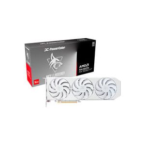 Radeon RX 9060 XT Hellhound Spectral White 16G, Carte graphique