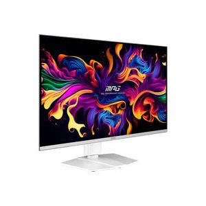 MPG 321URXWDE QD-OLED &eacute;cran plat de PC 80 cm (31.5") 3840 x 2160 pixels 4K Ultra HD Blanc Moniteur gaming
