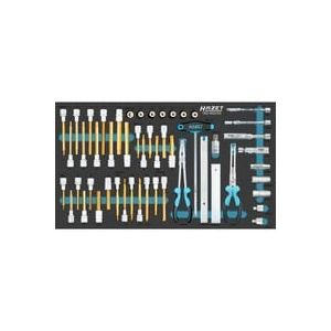 Set d''embouts de tournevis &agrave; douille 163-603/52, taille 4/3+, Set d''outils