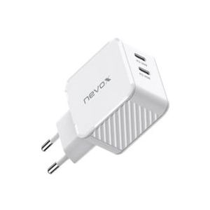 Chargeur 65W DUAL USB-C (PD) QC3.0 GaN