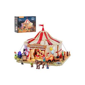 Cirque ambulant, Jouets de construction
