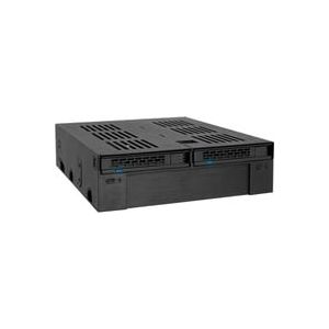 MB322SP-B Obturateur de baie de lecteur Noir, Cadre de montage