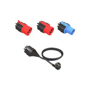 Set d''adaptateurs de prise 32A standard (UE) 16A, 32A, prise de terre