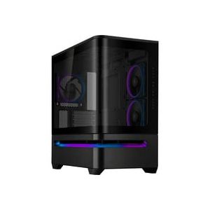 PRIME AP202 ARGB Midi Tower Noir, bo&icirc;tier pc