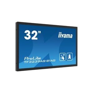 TF3239AS-B1AG &eacute;cran plat de PC 80 cm (31.5") 1920 x 1080 pixels Full HD LED &Eacute;cran tactile Noir, Affichage public