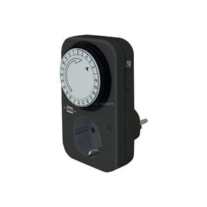 24 h Timer MZ 20 Noir, Minuteur