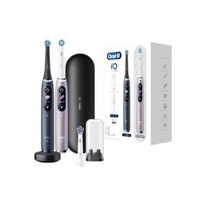 iO 9 Adulte Brosse &agrave; dents rotative Noir, Rose, Brosse a dents electrique