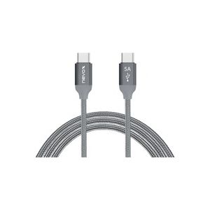 1654 câble USB 2 m USB 2.0 USB C Gris, Argent