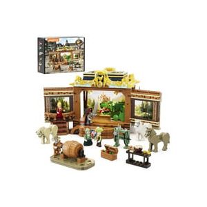 Charrette de troupe m&eacute;di&eacute;vale, Jouets de construction