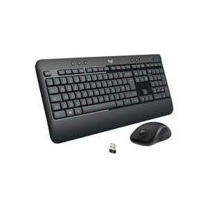 Advanced MK540 clavier Souris incluse USB QWERTY Néerlandais Noir, Blanc, set de bureau