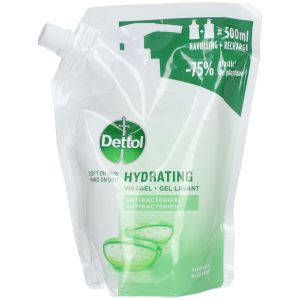 Dettol Hydrating Gel Lavant Antibact&eacute;rien Aloe Vera Recharge