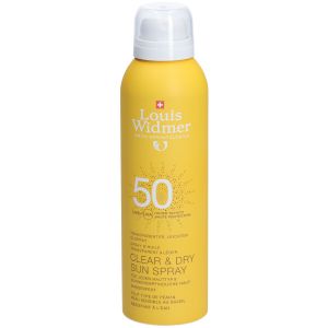Louis Widmer Spray D'Huile Transparant & Léger Spf50