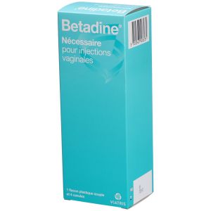 B&eacute;tadine - N&eacute;cessaire pour injections vaginales - 1 Flacon Plastique Souple avec Canule