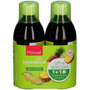 Milical Draineur Ultra Go&ucirc;t Ananas