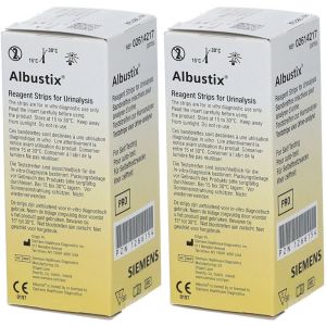 Siemens Albustix® Bandelettes réactives