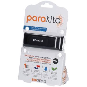 ParaKito Bracelet Anti-Muggen Volwassenen Zwart