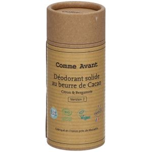Comme Avant D&eacute;odorant au beurre de cacao - Citron et Bergarmote