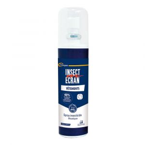 Insect Ecran - Spray v&ecirc;tements insecticide  -  protection contre les piq&ucirc;res de moustiques  - d&egrave;s 24 mois - 100 ml