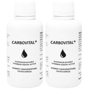 Carbovital&reg; Suspension buvable &agrave; base de charbon v&eacute;g&eacute;tal activ&eacute;