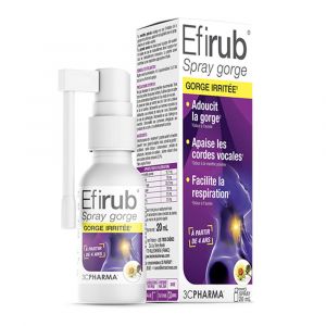 3C Pharma Efirub Spray Gorge