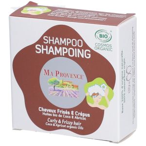 Ma Provence Shampoing Solide Cheveux Fris&eacute;s et Cr&eacute;pus Bio