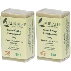 Lauralep Savon d'Alep Exceptionnel BIO 30% laurier