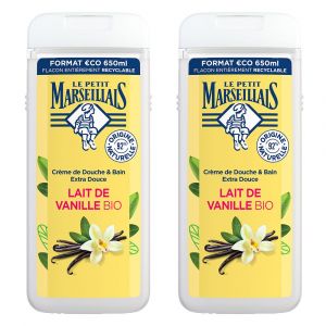 Le Petit Marseillais Cr&egrave;me de Douche Extra Douce Lait De Vanille BIO