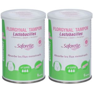 Saforelle® Florgynal® Tampon Probiotique avec applicateur Super