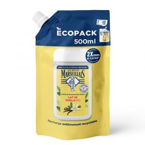 Le Petit Marseillais Recharge Cr&egrave;me de Douche Extra Douce Lait de Vanille BIO