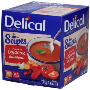 Delical Soupe HP HC Velout&eacute; de L&eacute;gumes du Soleil