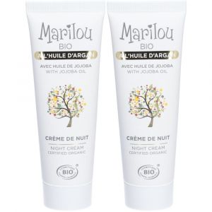 Marilou Bio Cr&egrave;me Visage Nuit &agrave; l'huile d'Argan